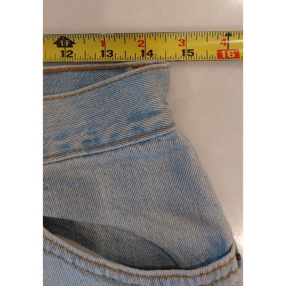Levi's Classic Light Blue Jean Shorts Women's Size 10 USA VTG 90's - Picture 6 of 9